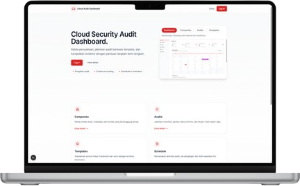Cloud Audit Dashboard preview